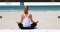 Desktop Screenshot of douglasyogacentre.ie