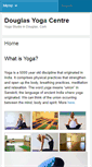 Mobile Screenshot of douglasyogacentre.ie