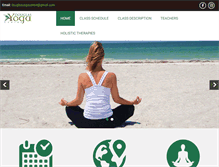 Tablet Screenshot of douglasyogacentre.ie